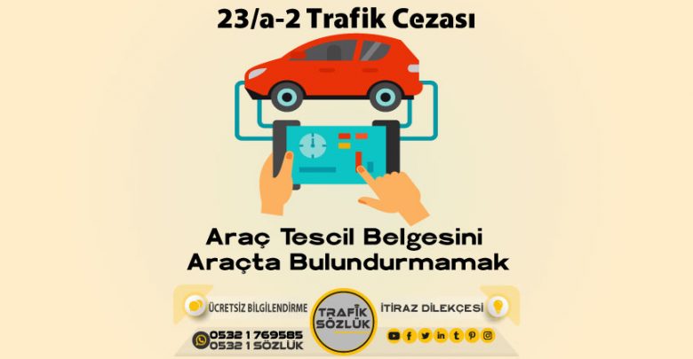 23/2-a trafik cezası