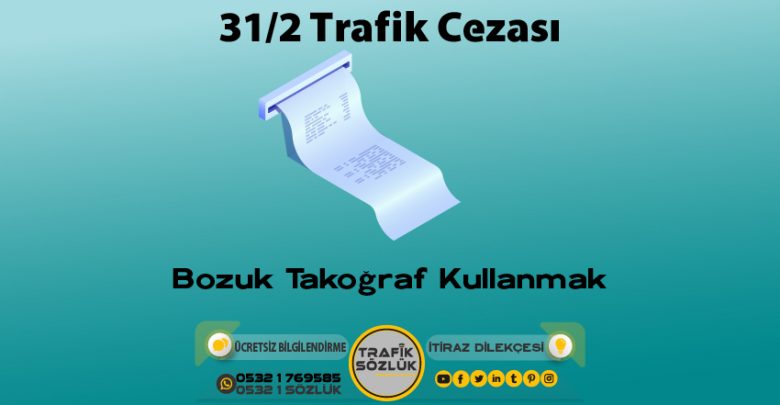 31/2 trafik cezası