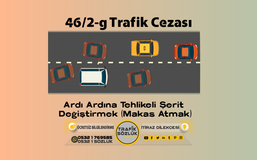 46/2-g Kusur Oranı Nedir? Nasıl İtiraz Edilir? 2025 46/2-g 46/2-g trafik cezası