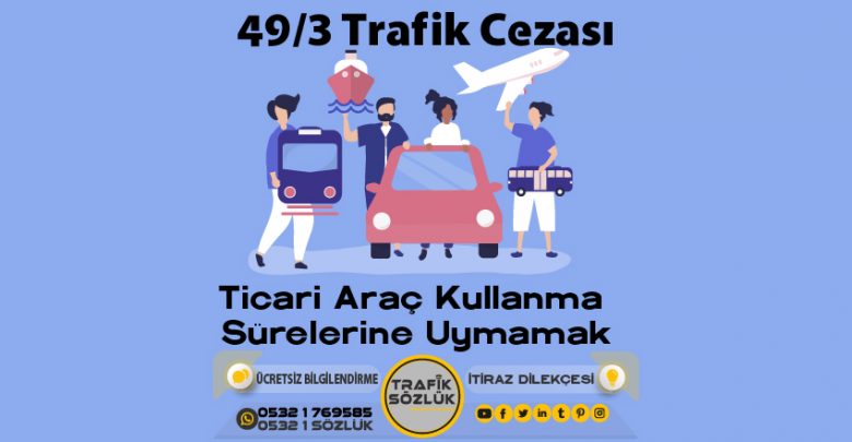 49/3 trafik cezası