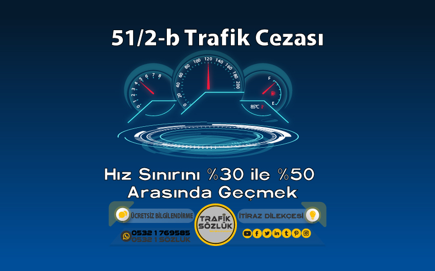 51/2-b Kusur Oranı Nedir? Nasıl İtiraz Edilir? 2025 51/2-b 51/2-b trafik cezası