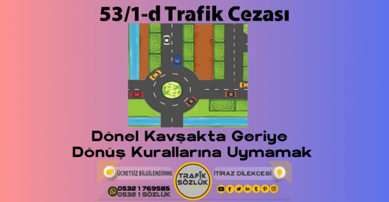 53/1-d trafik cezası