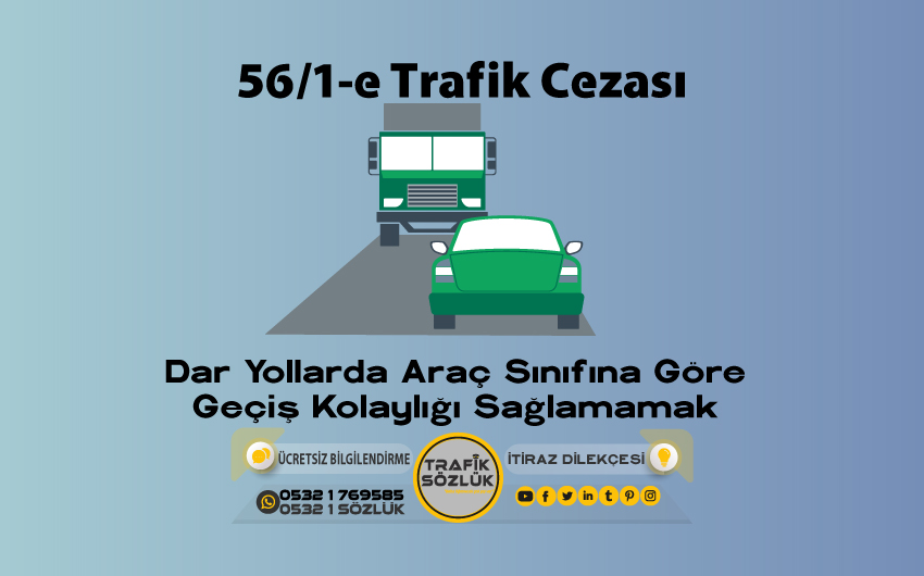 56/1-e trafik cezası