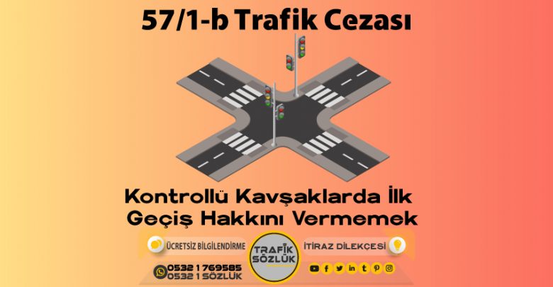 57/1-b trafik cezası