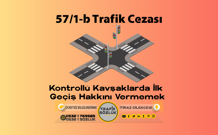 57/1-b trafik cezası