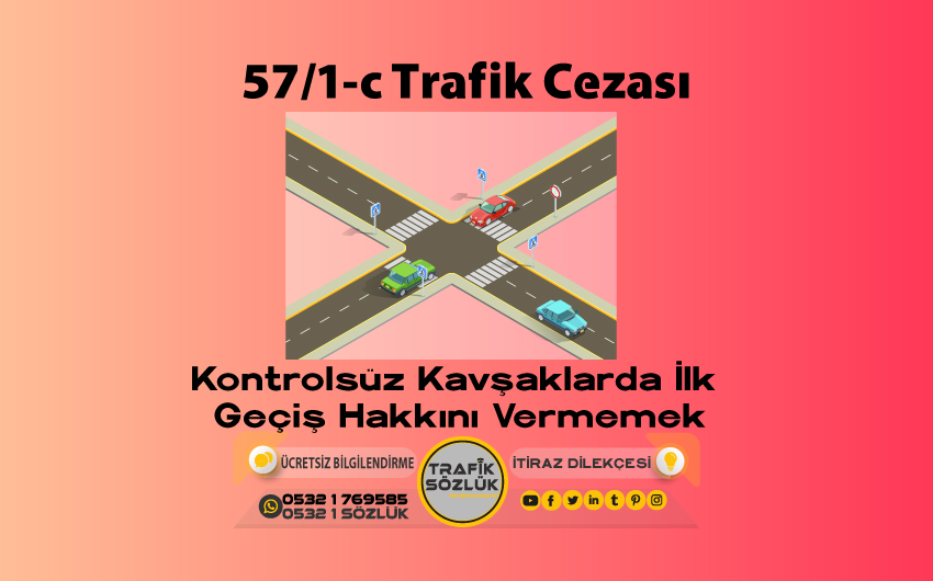 57/1-c trafik cezası