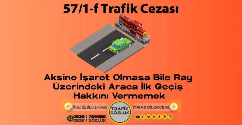 57/1-f trafik cezası