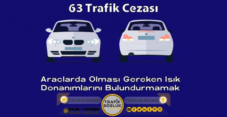 63 trafik cezası