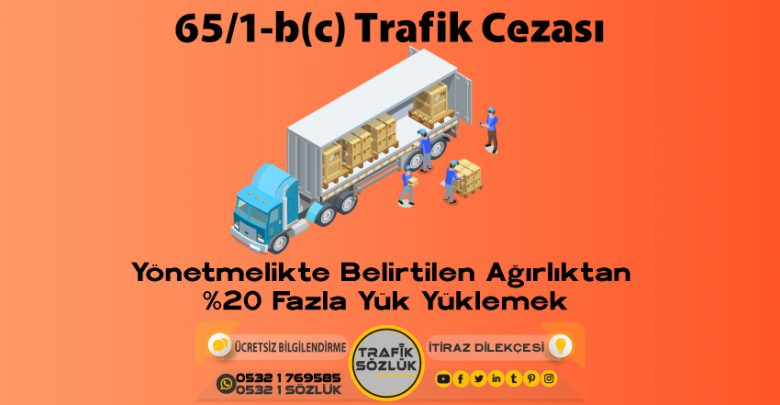 65/1-b (c) trafik cezası