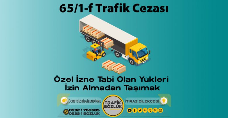 65/1-f trafik cezası