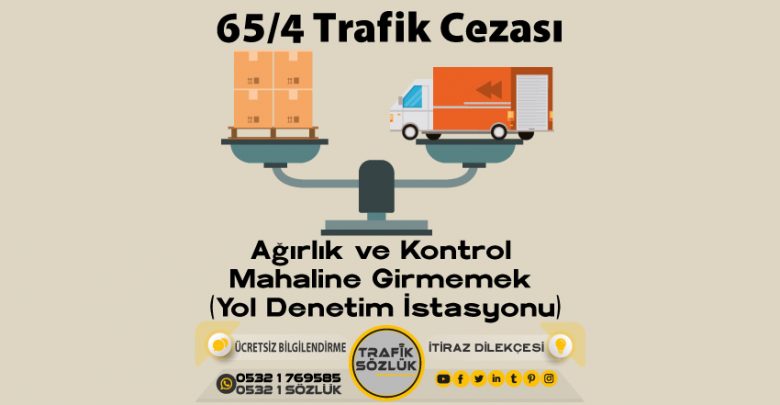 65/4 trafik cezası