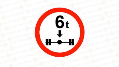 Dingil Başına Tondan Fazla Yük Düşen Giremez Levhası TT-23 2025 Dingil Başına Tondan Fazla Yük Düşen Giremez Levhası TT-23