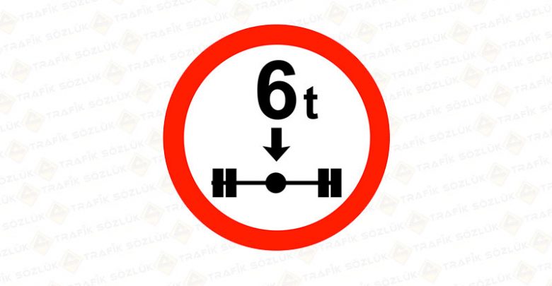 Dingil Başına Tondan Fazla Yük Düşen Giremez Levhası TT-23