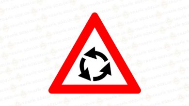 Dönel Kavşak Levhası T-24 2025 tehlike uyarı işaret levhaları Dönel Kavşak Levhası T-24