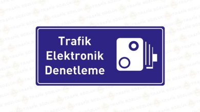 Trafik Elektoronik Denetleme Levhası EDS B-61-c 2025 trafik bilgi işaretleri nedir Trafik Elektoronik Denetleme Levhası EDS B-61-c