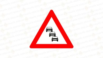 Trafik Sıkışıklığı Levhası T-38 2025 yeni standart trafik işaretleri nedir Trafik Sıkışıklığı Levhası T-38