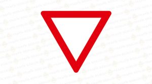 Trafik Tanzim işaretleri nelerdir 2025 trafik tanzim işaretleri nelerdir Yol Ver Levhası TT-1