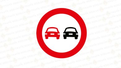 Öndeki Taşıtı Geçmek Yasak Levhası TT-27 2025 Öndeki Taşıtı Geçmek Yasak Levhası TT-27