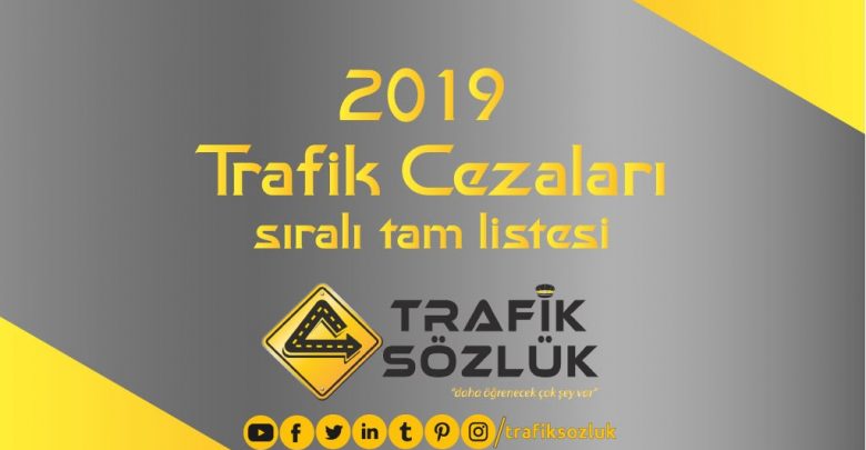 61/1-o trafik cezası 1 2019 trafik cezaları listesi