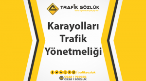 Karayolları trafik yönetmeliği