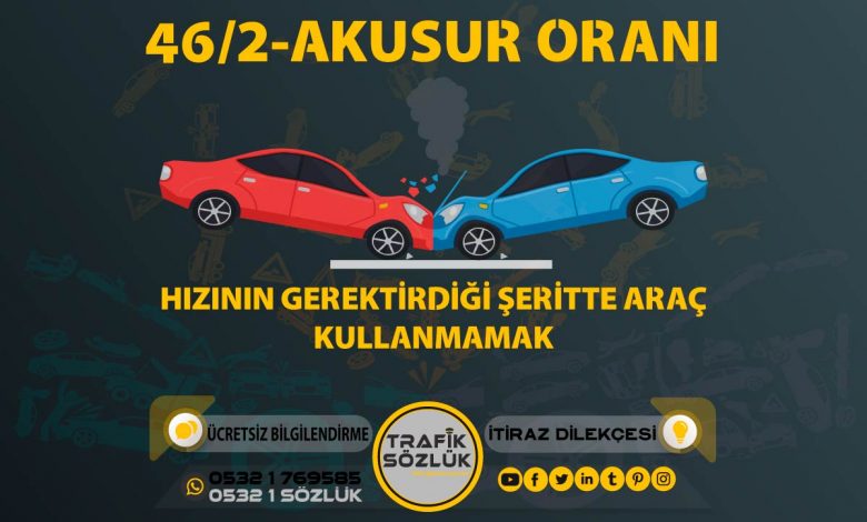 46/2-a Kusur Oranı Nedir? Nasıl İtiraz Edilir? 2025 46/2-a 46/2-a kusur oranı açıklaması ve itiraz ktk 46/2a