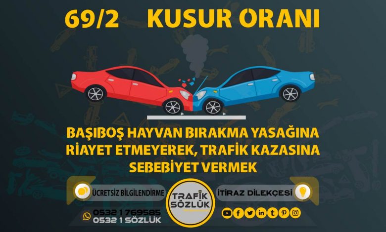 69/2 kusur oranı açıklaması ve itiraz ktk 69/2