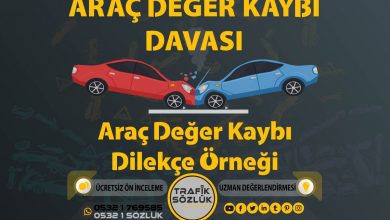 Araç Değer Kaybı Davası Nedir? 2025 Araç trafikten men