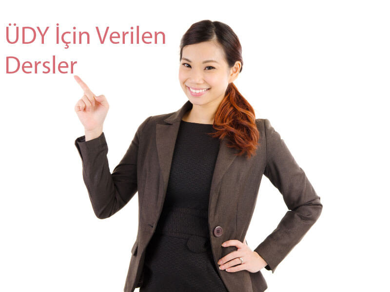 ÜDY Belgesi Türleri 2025 ÜDY Belgesi Üdy Dersleri