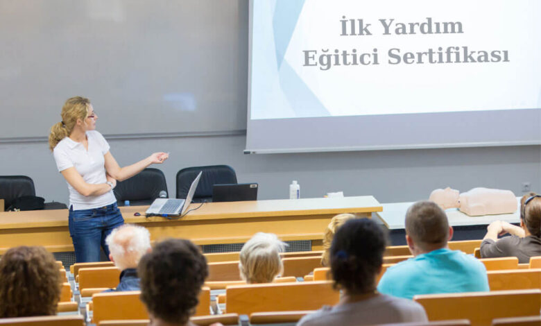 İlk Yardım Eğitmen Sertifikası Almak İçin Verilen Eğitimler 2025 İlk Yardım Eğitmen İlk Yardım Eğitici Sertifikası